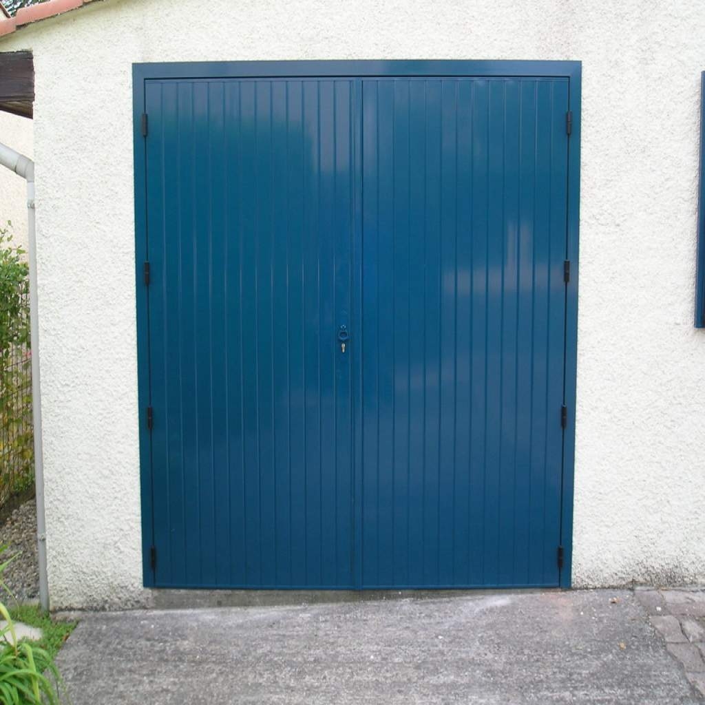 Porte de garage battant alu