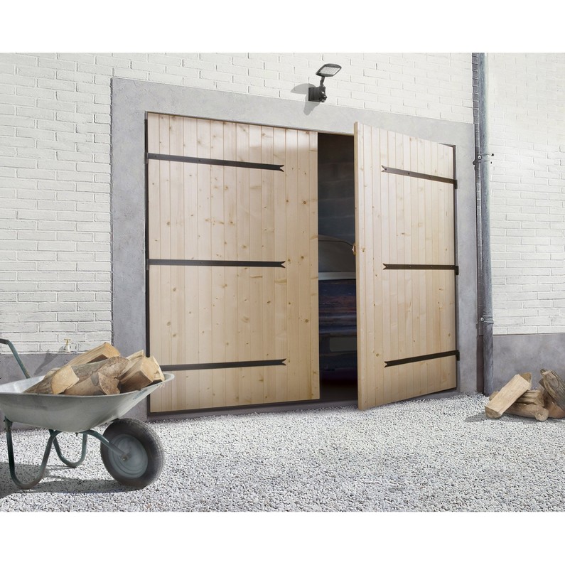 Lame de porte de garage bois