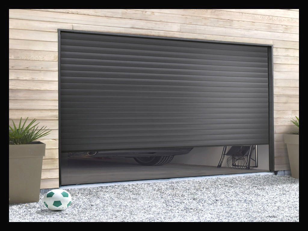 Leroy merlin porte de garage bois