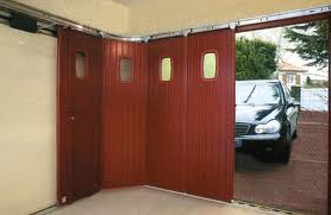 Porte de garage coulissante design
