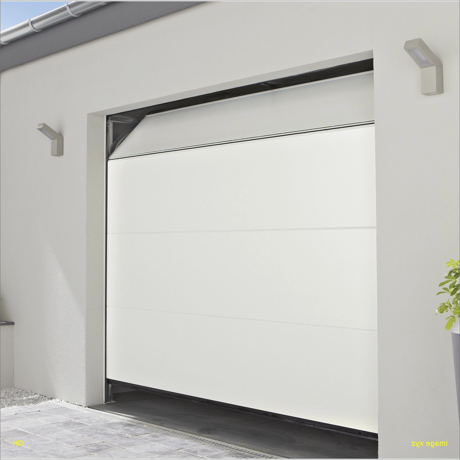 Motorisation porte de garage basculante debordante castorama