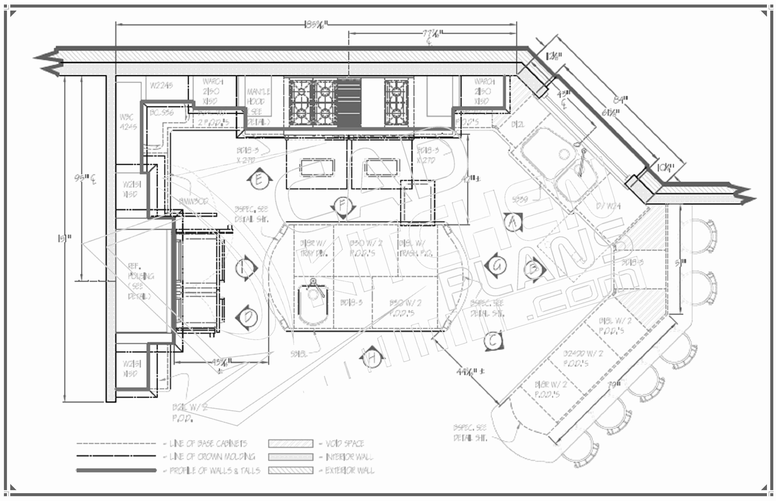 Porte de garage autocad