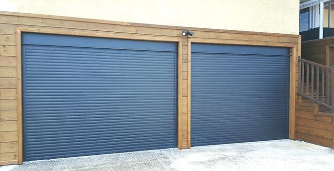 Porte de garage enroulable largeur 3m