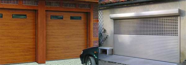 Volet roulant porte de garage