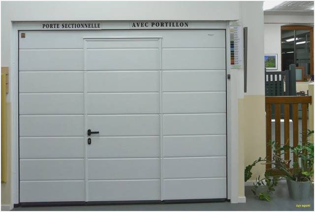 Gypass porte de garage avec portillon prix