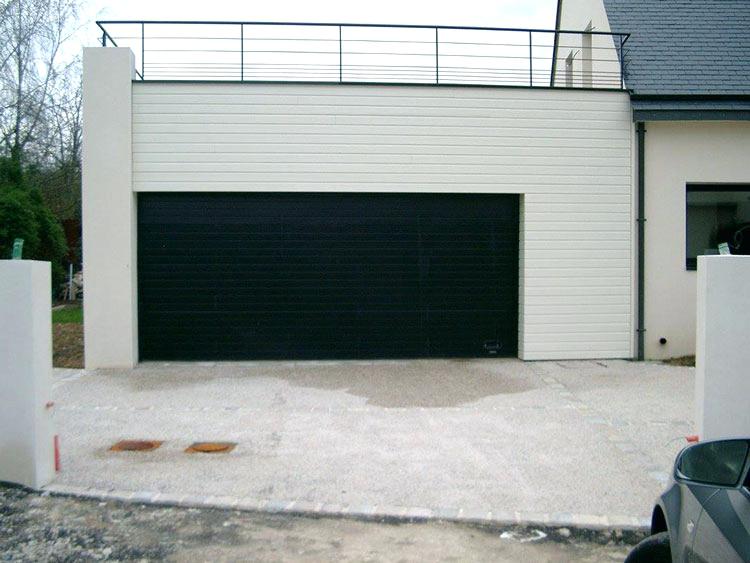 Porte de garage largeur 2m60
