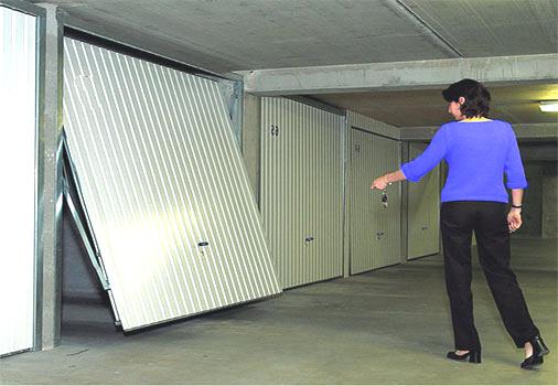 Porte de garage basculante 3 metres