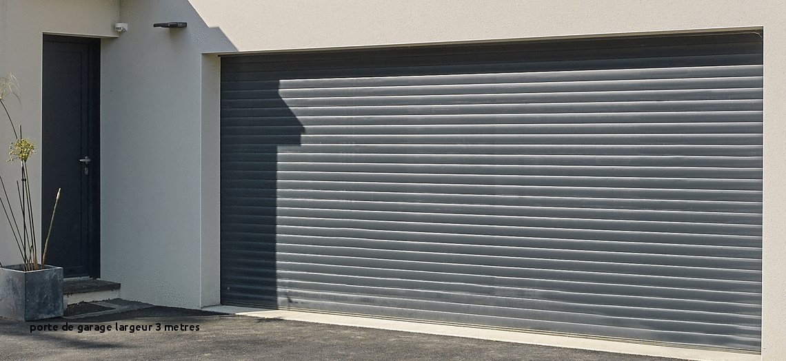 Porte de garage largeur 3 metres