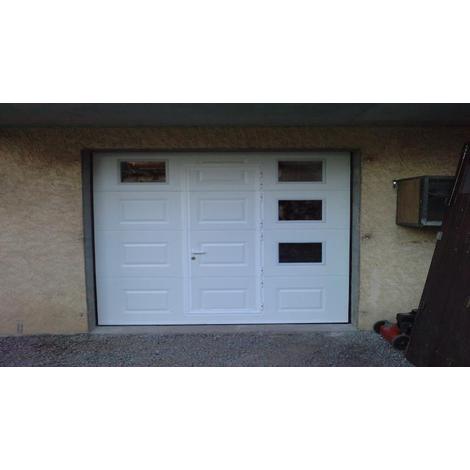 Serrure de déverrouillage extérieur pour porte de garage sectionnelle