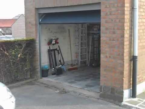 Porte de garage sectionnelle youtube