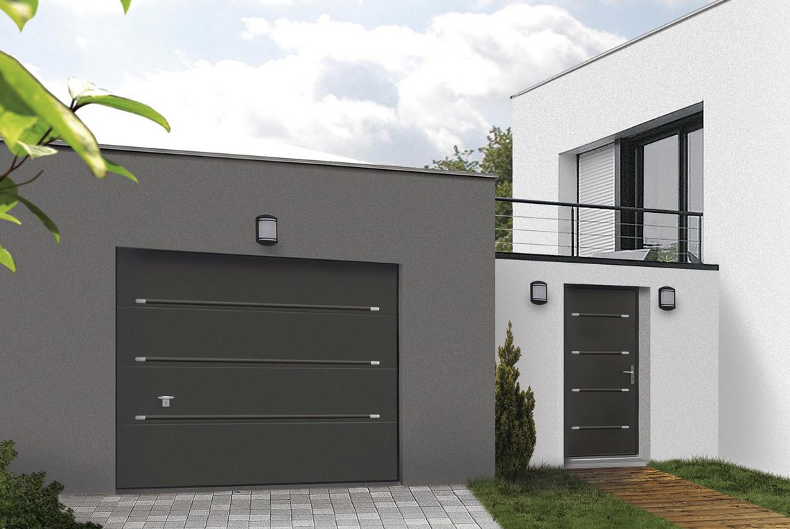 Porte de garage sectionnelle 300 x 250