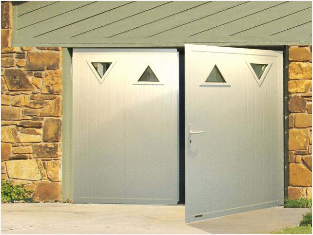 Porte de garage 2 portes