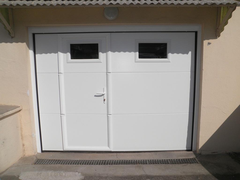 Porte de garage sectionnelle basculante