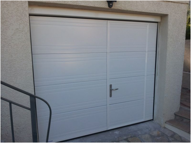 Porte de garage isolante avec portillon leroy merlin