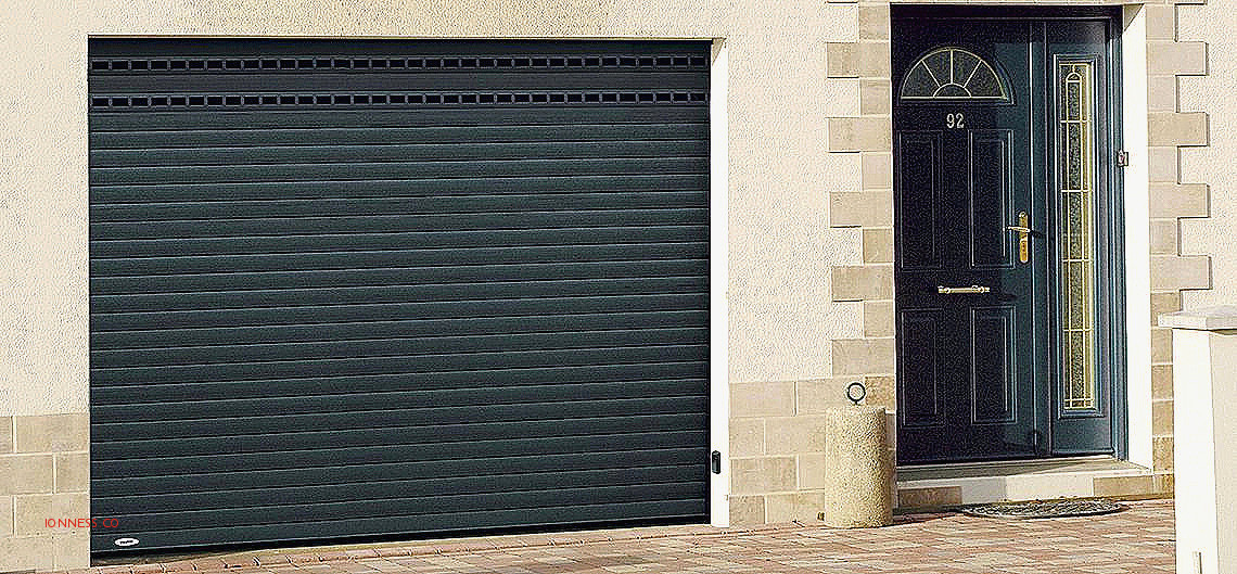 Porte de garage sectionnelle sur mesure castorama