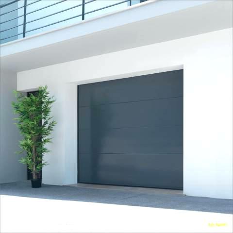 Porte de garage sectionnelle marron leroy merlin