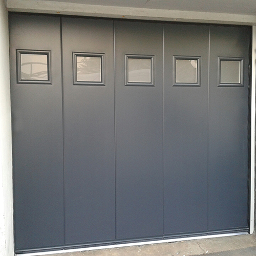 Porte de garage sectionnelle trop petite en hauteur