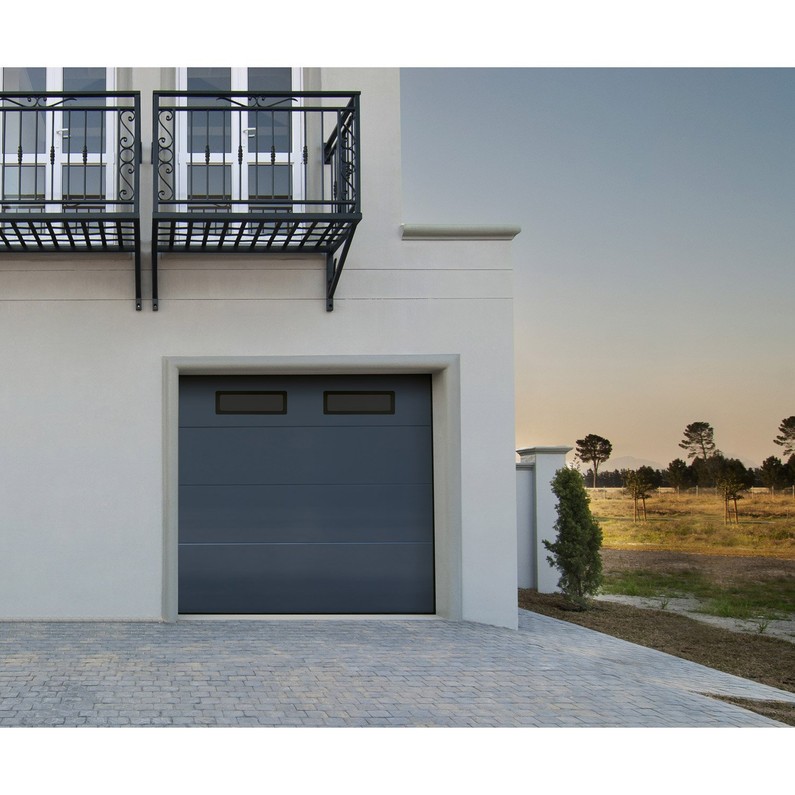 Porte de garage sectionnelle motorisée 200x300