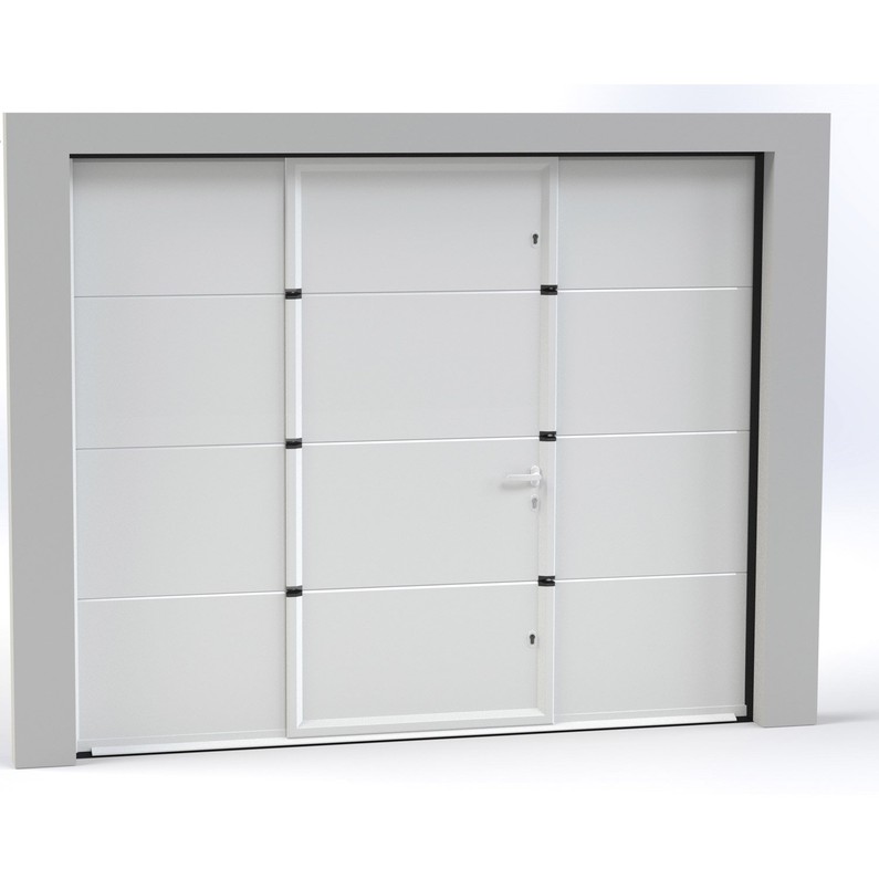 Commande porte de garage sectionnelle