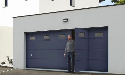 Vial menuiserie porte de garage sectionnelle