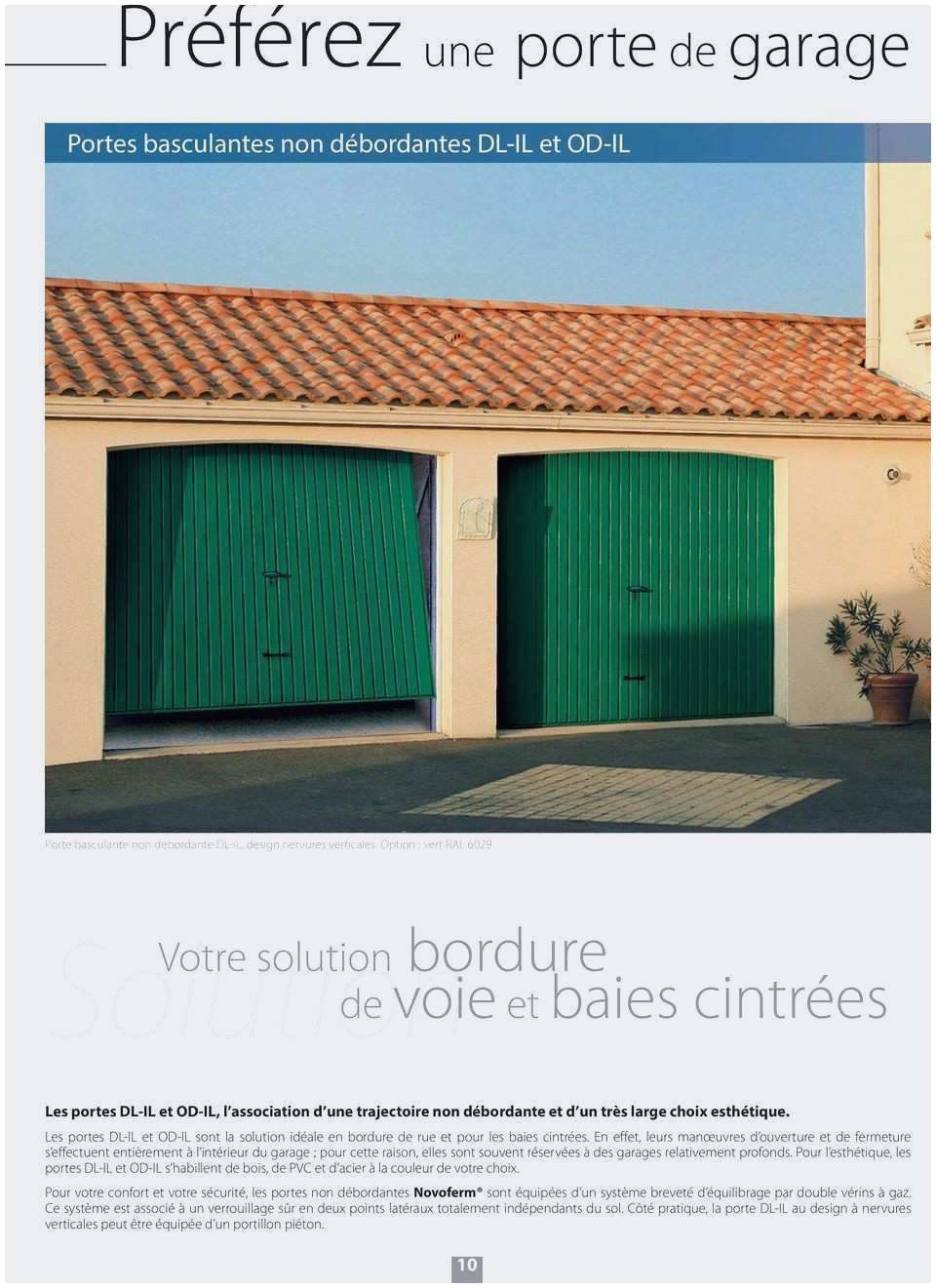 Installation porte de garage basculante castorama