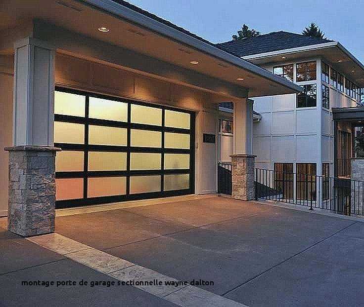 Montage d'une porte de garage sectionnelle wayne dalton