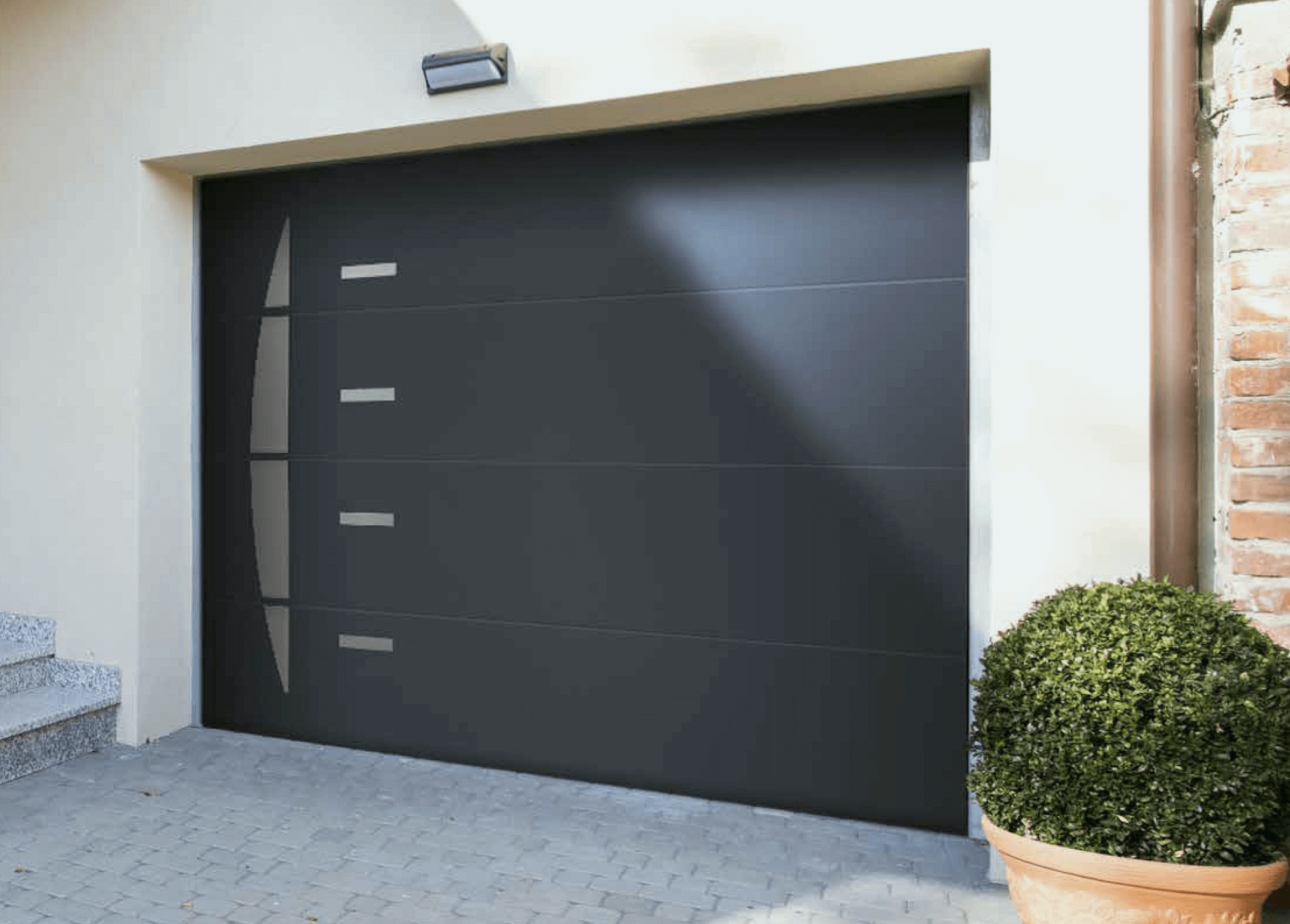 Décoration porte de garage
