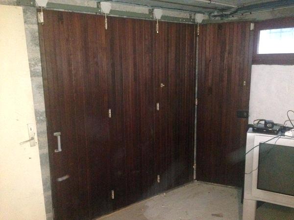 Porte de garage bois coulissante occasion