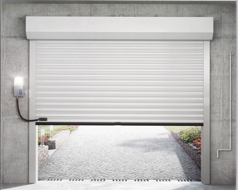 Porte de garage roulante