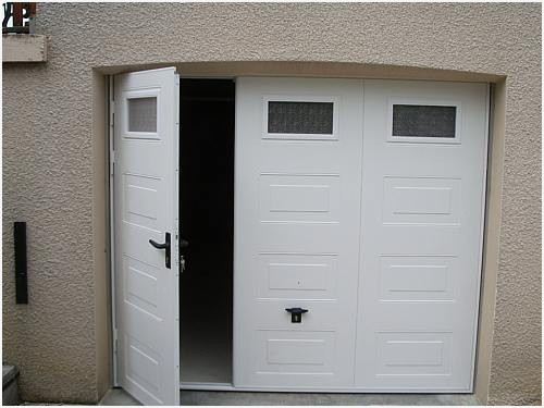 Porte de garage sectionnelle sur mesure leroy merlin