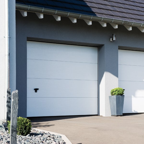 Porte de garage lisse