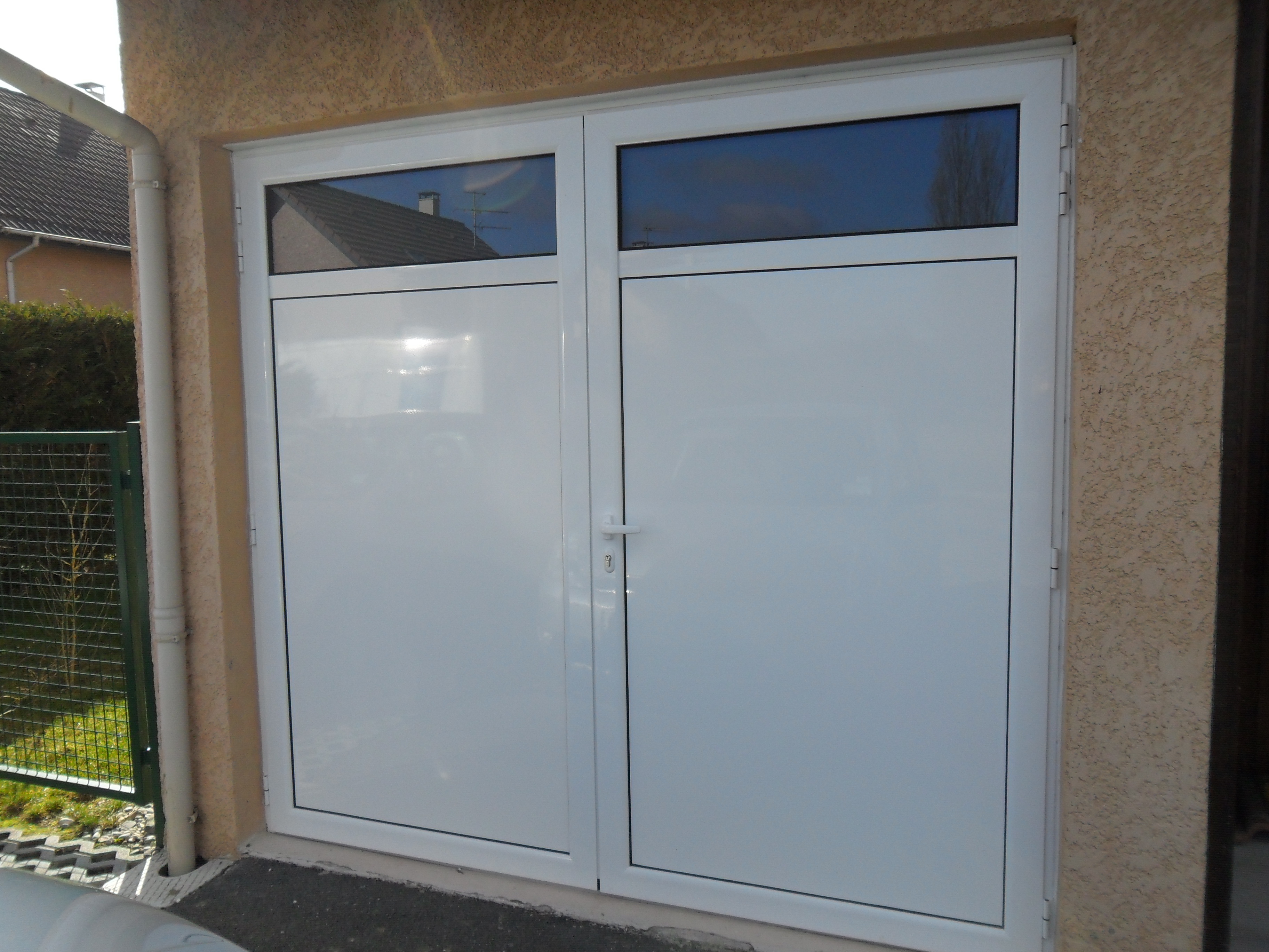 Porte de garage a battants