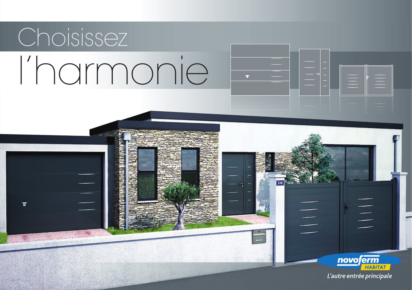 Automatisme porte de garage sectionnelle sommer