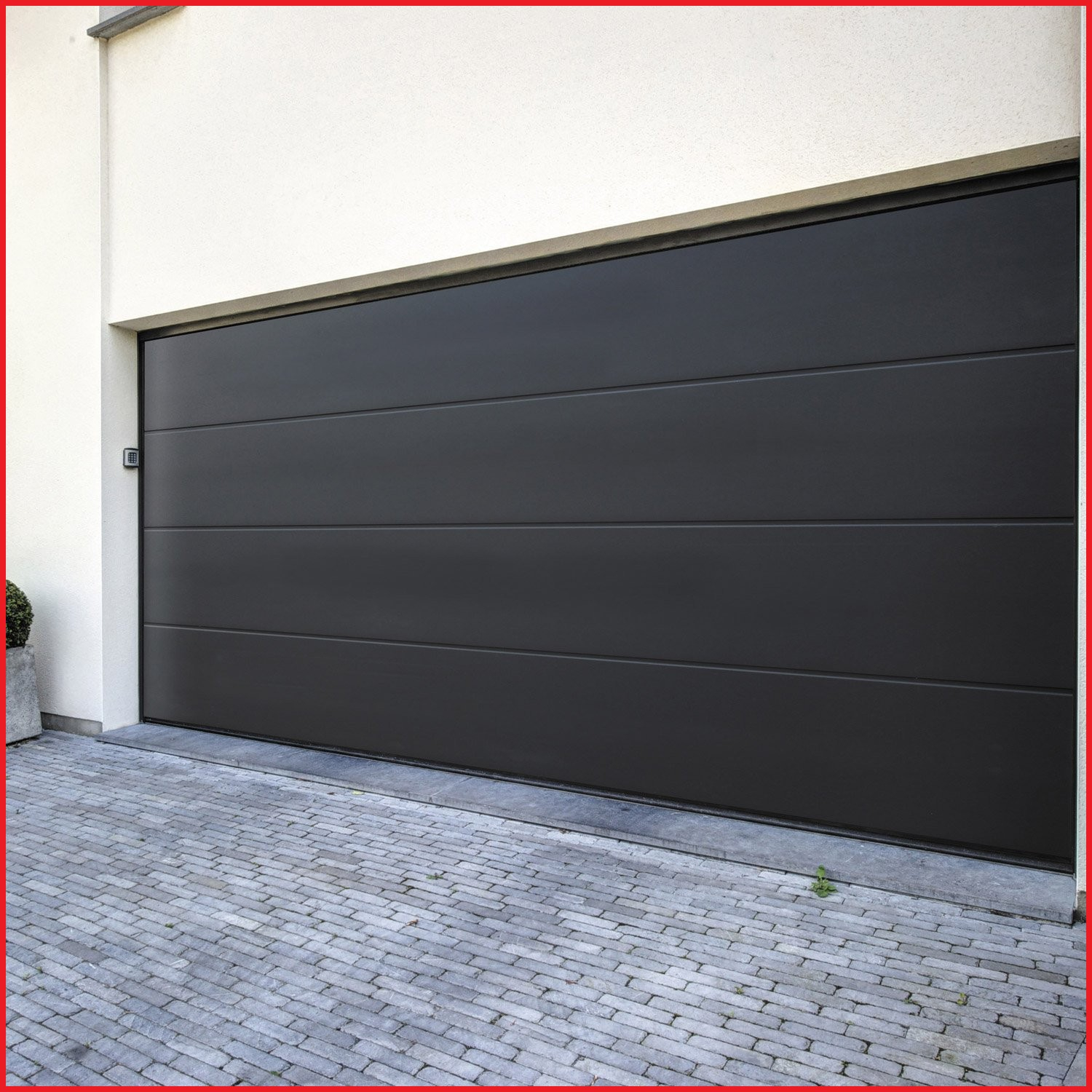 Porte de garage sectionnelle pvc leroy merlin