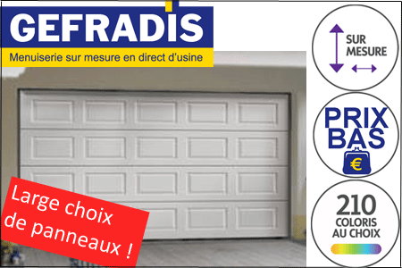 Porte de garage sectionnelle pas cher pas de calais