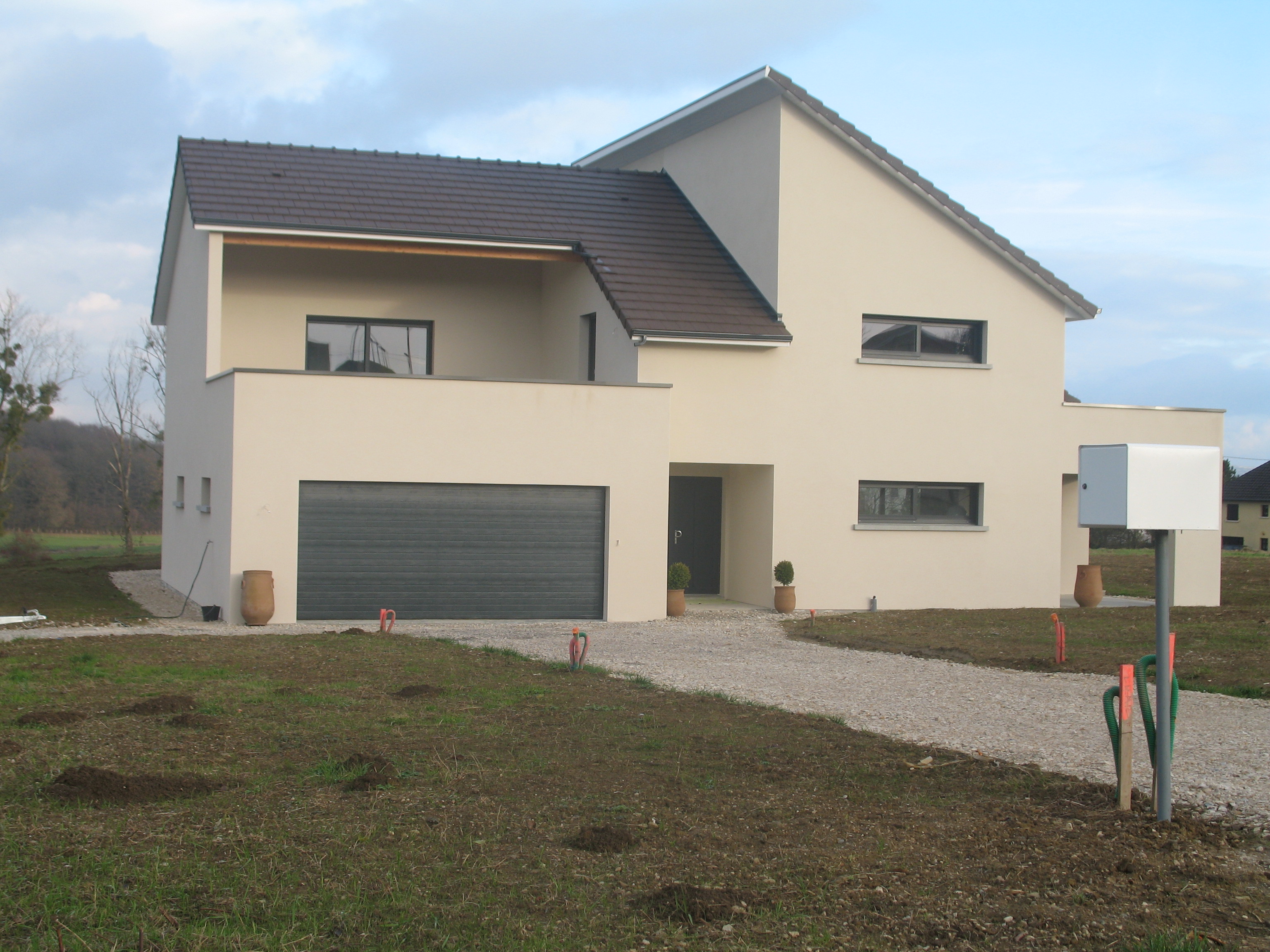 Porte de garage basculante 4m50
