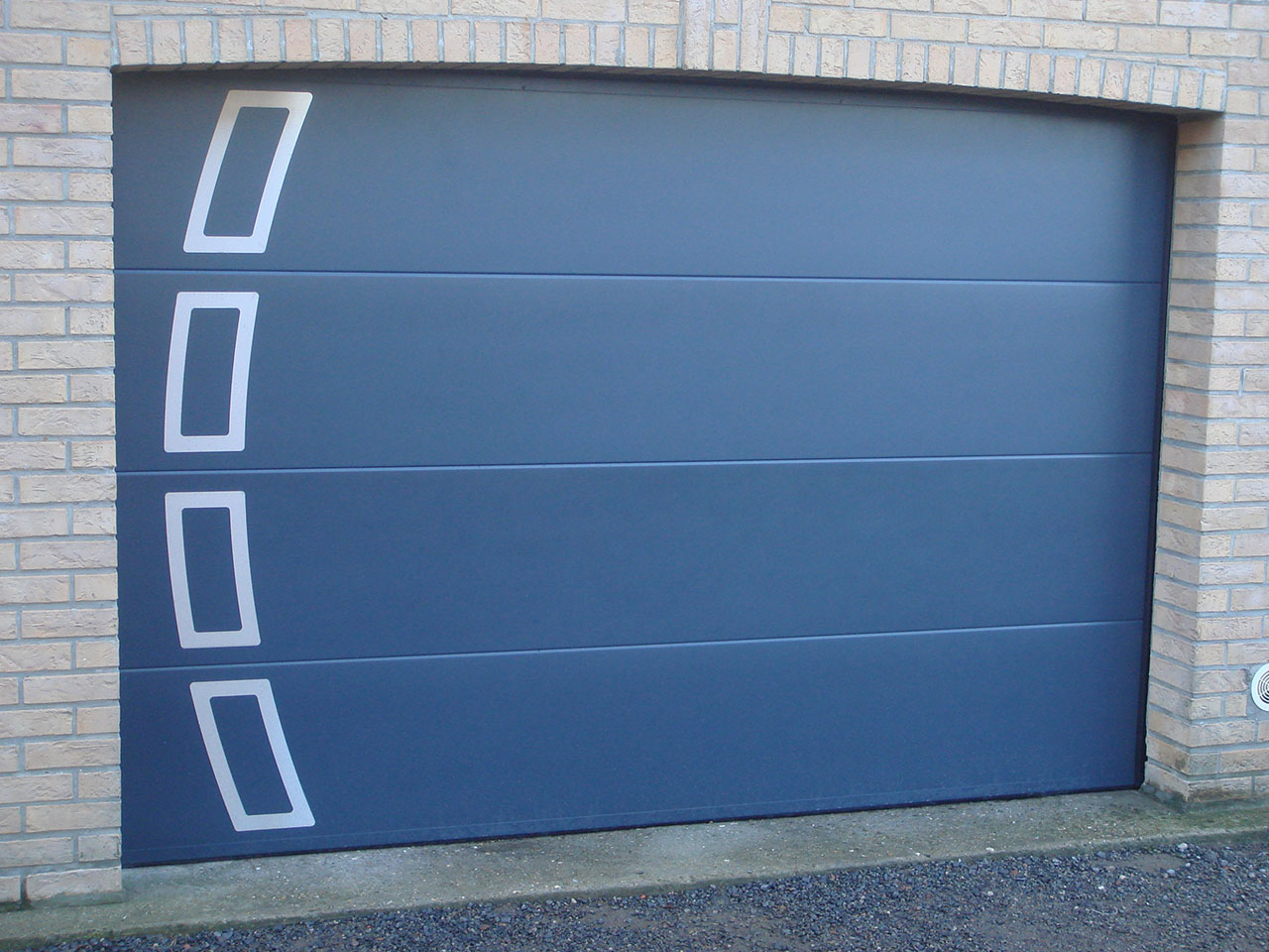 Habillage pvc pour porte de garage