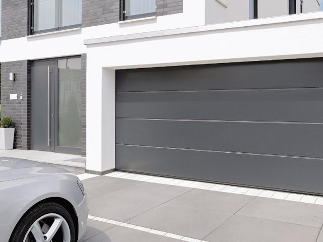 Porte de garage woodgrain ou lisse