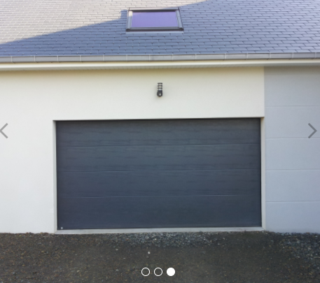 Porte de garage sectionnelle la residentielle