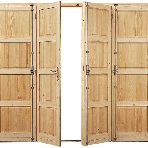 Fabriquer une porte de garage pliante
