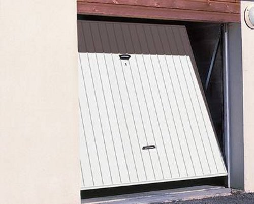 Porte de garage basculante debordante tubauto