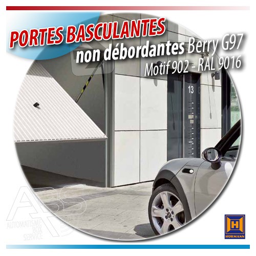 Porte de garage basculante non debordante hormann