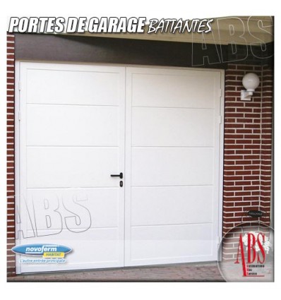 Porte de garage battantes
