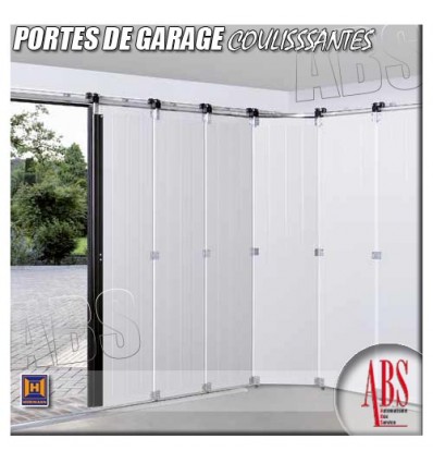Porte de garage suspendue coulissante