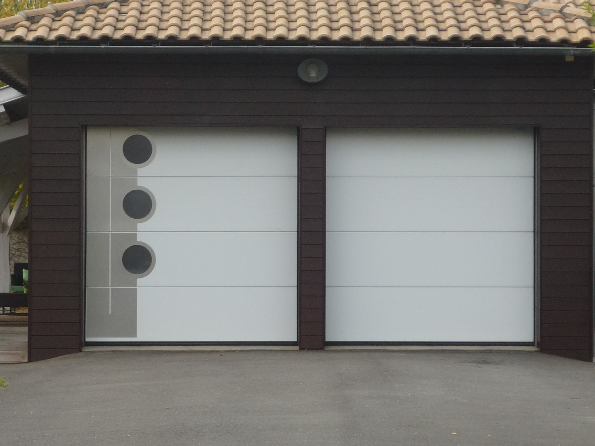 Porte de garage sectionnelle rennes
