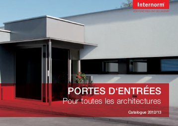 Porte de garage internorm