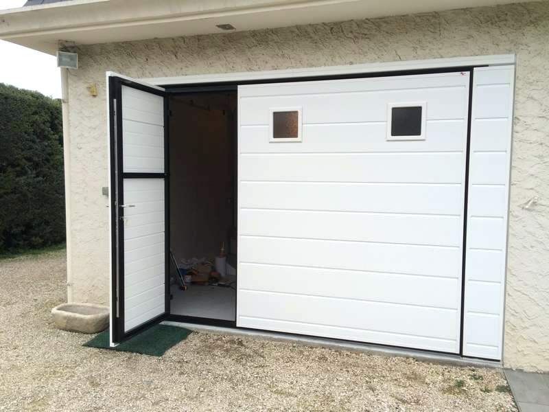 Remplacer porte de garage coulissante