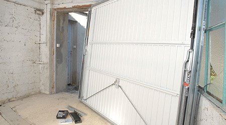 Prix pose d'une porte de garage basculante
