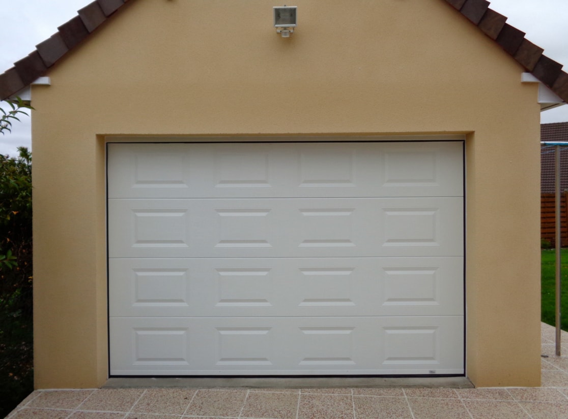 Porte de garage sectionnelle france fermeture