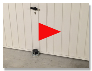Boule ala porte de garage